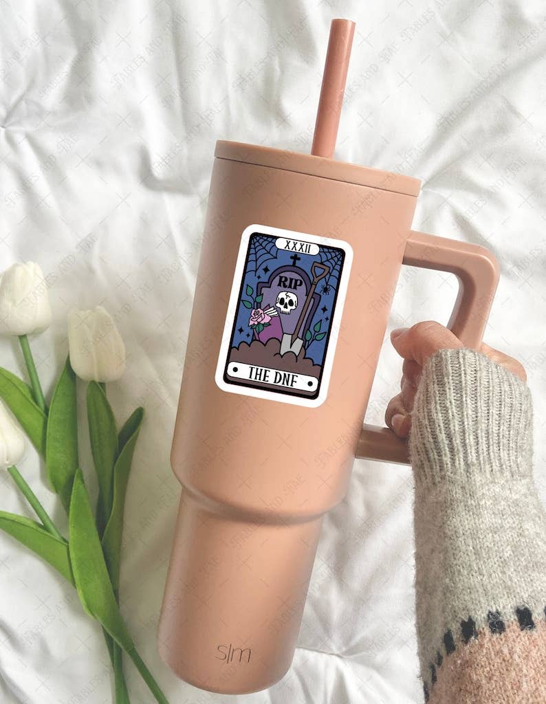 The DNF Tarot Card - Vinyl Sticker