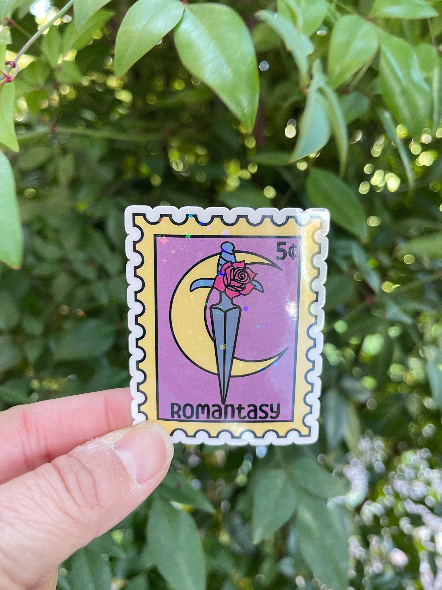 Romantasy/Romance Stamp Sticker by Big Chair Dreams