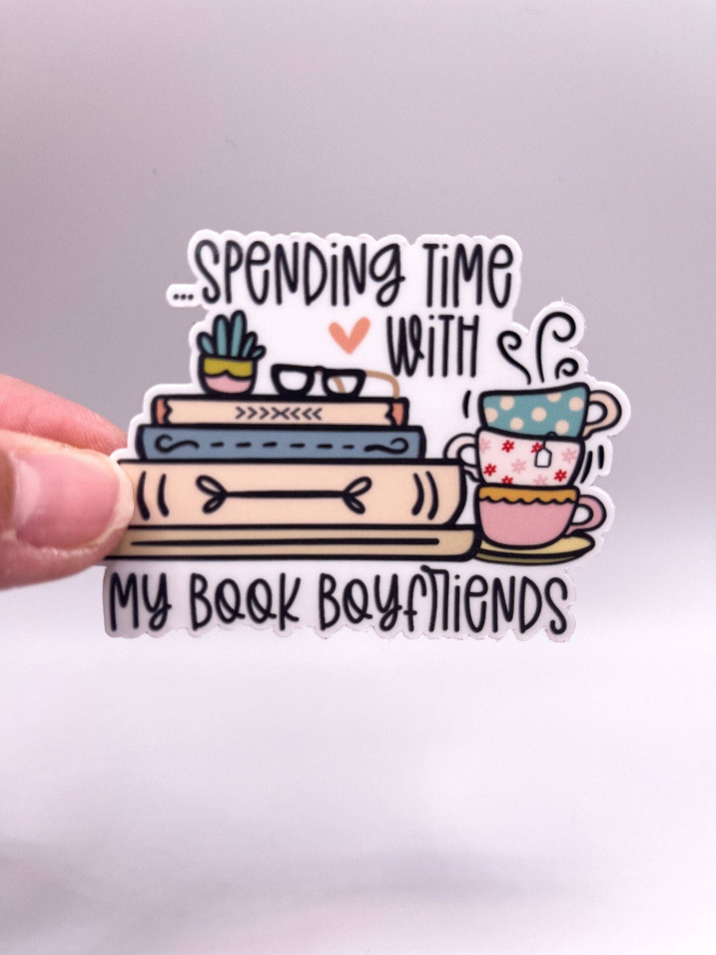 Spending Time With My Book Boyfriends by Big Chair Dreams