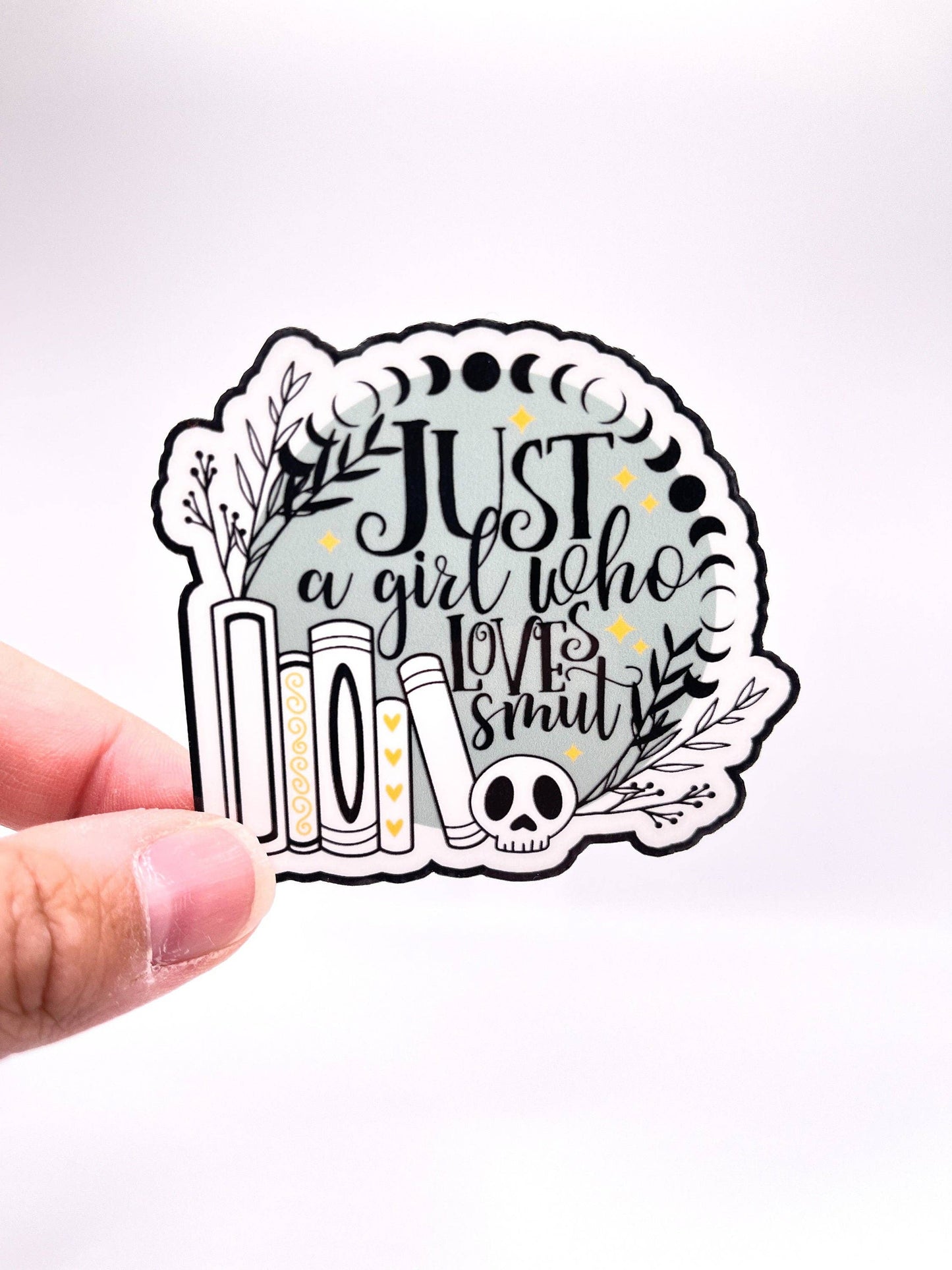 Just a Girl Who Loves Smut Sticker by Big Chair Dreams