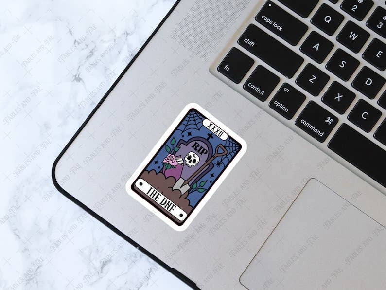 The DNF Tarot Card - Vinyl Sticker