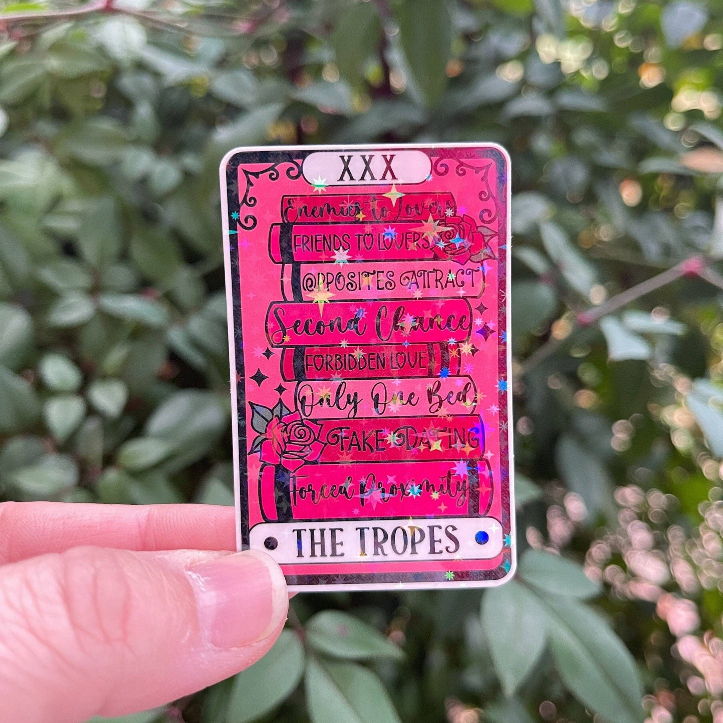 Tarot Card The Book Tropes Sticker by Big Chair Dreams