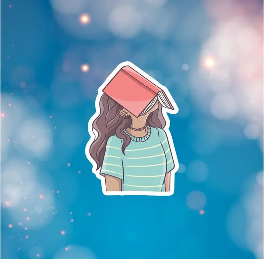 Bookish Girl - Vinyl Sticker