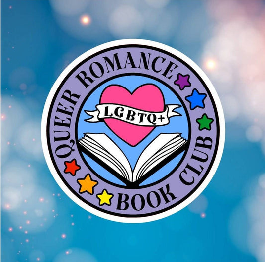 Queer Romance Book Club - Vinyl Sticker