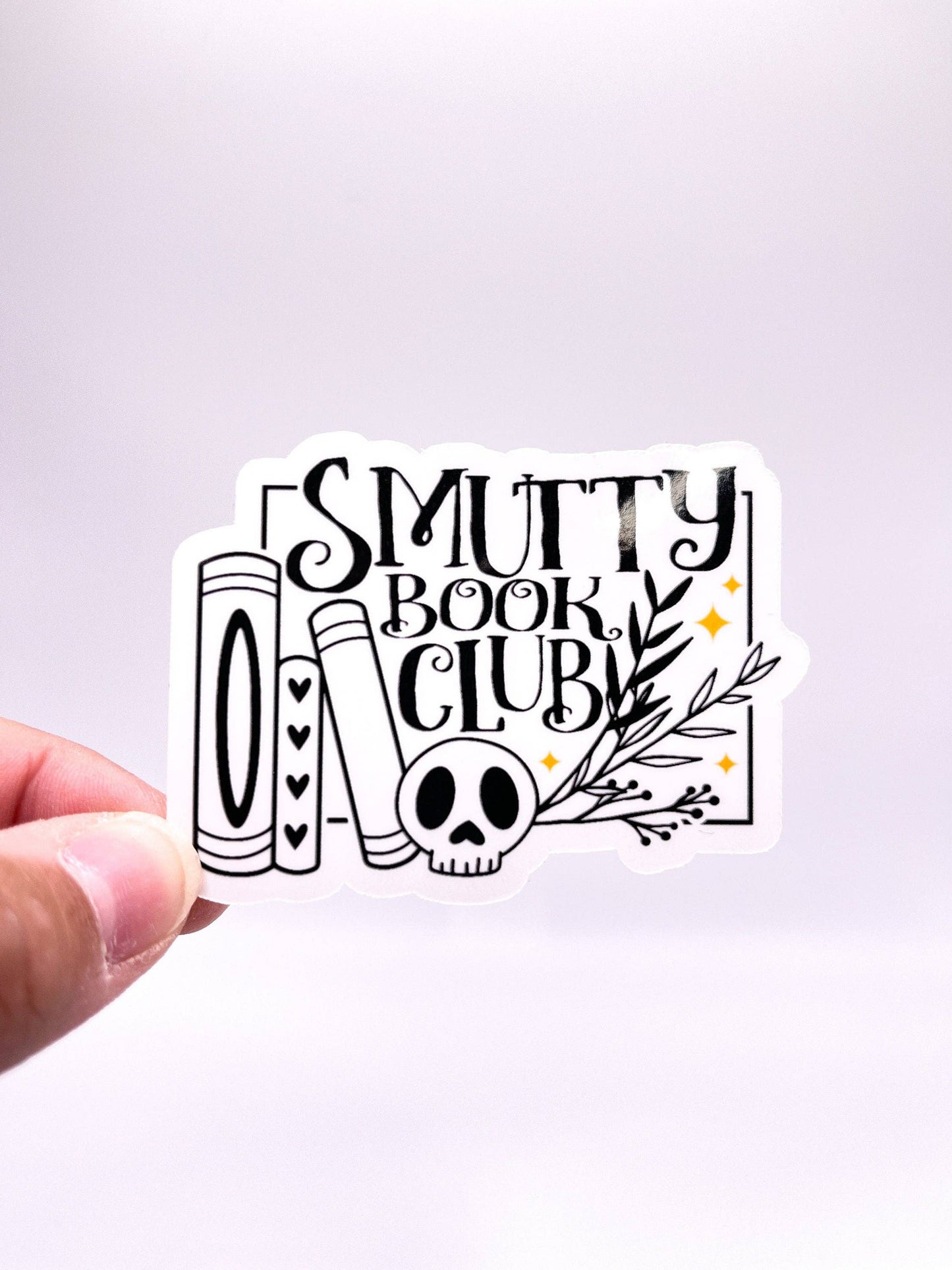 Smutty Book Club Sticker by Big Chair Dreams