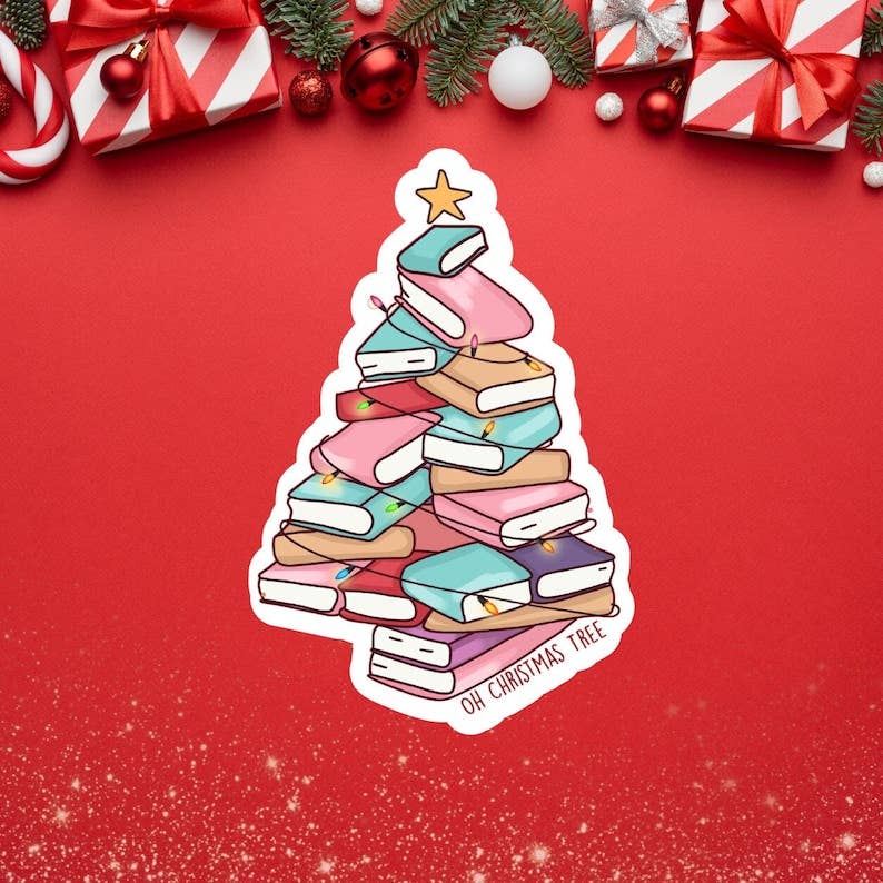 Book Tree - Vinyl Sticker