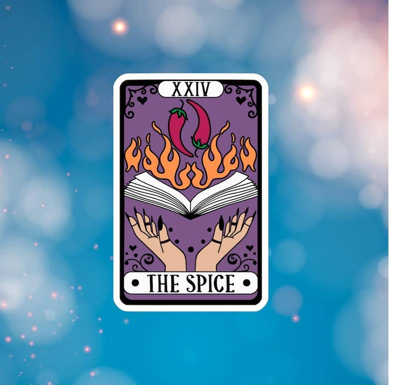 The Spice Tarot Card - Vinyl Sticker