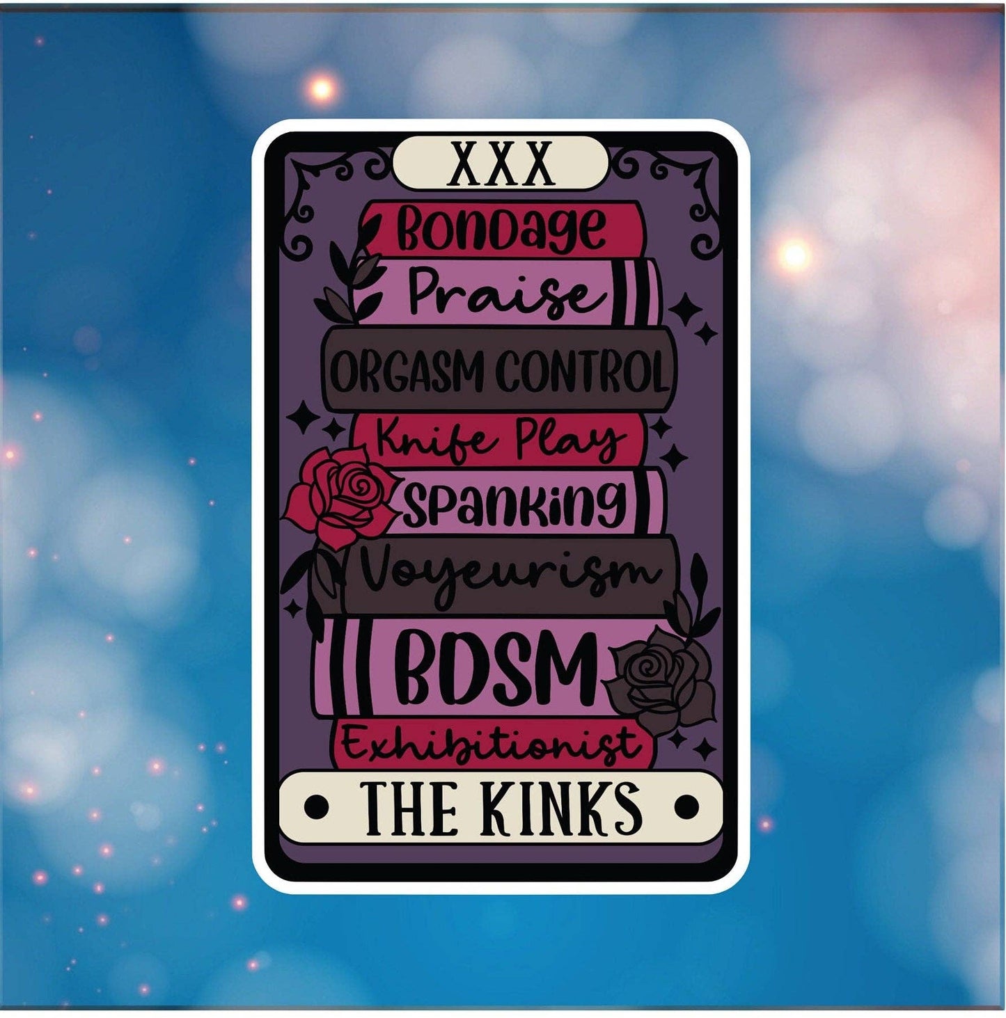 The Kinks Tarot Card - Vinyl Sticker