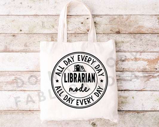 Librarian Mode - Tote Bag