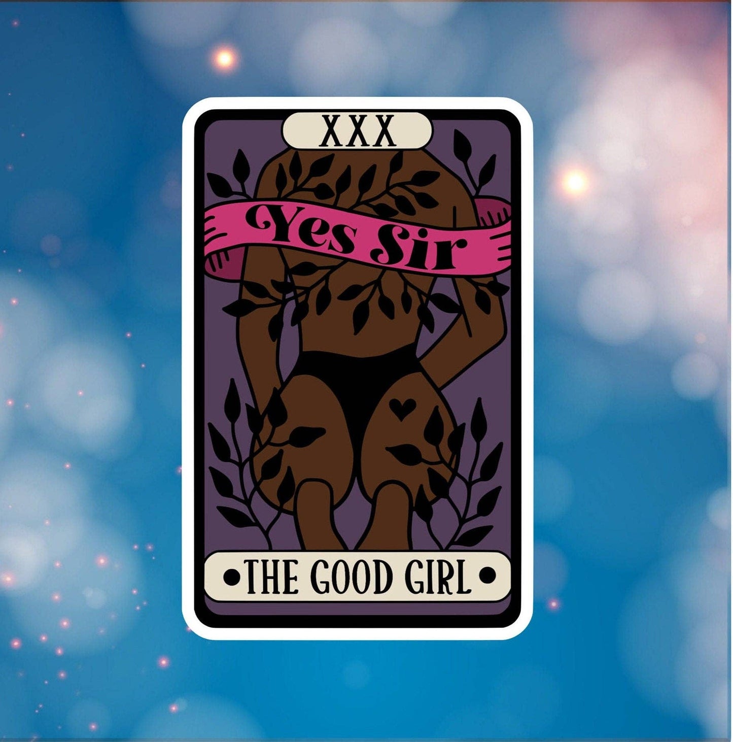 The Good Girl Tarot Card - Vinyl Sticker