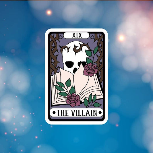 The Villain Tarot Card - Vinyl Sticker